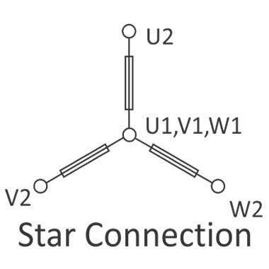 Star Connection Diagram